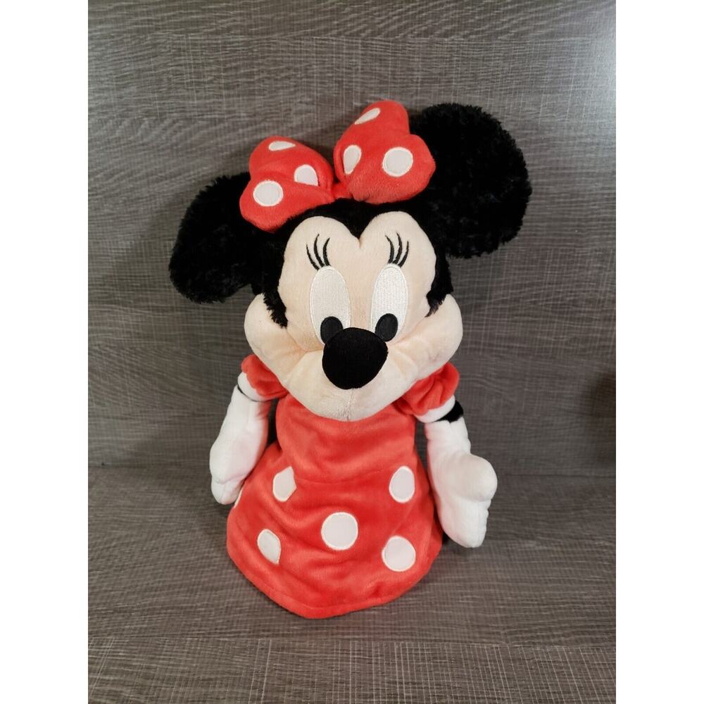 NWT Disney Parks Minnie Mouse Puppet 15 Inches Tall